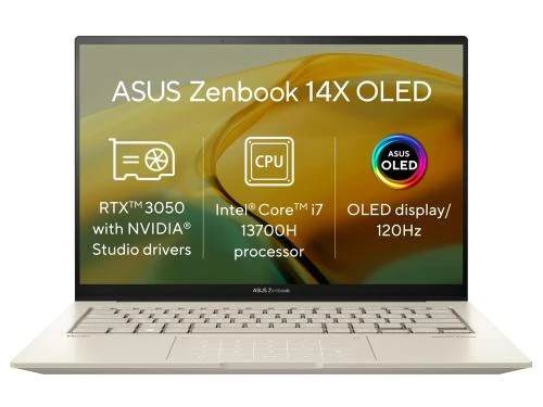 ASUS Zenbook 14X OLED (UX3404) zlatá