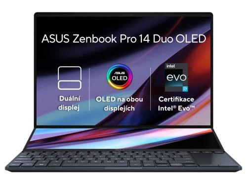 ASUS Zenbook Pro 14 Duo OLED (UX8402) čierna