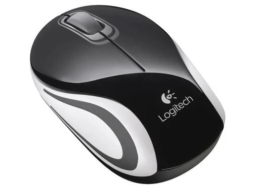 Logitech Wireless Mini Mouse M187 čierna