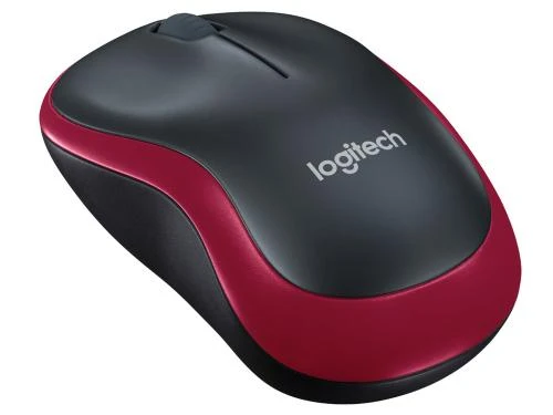 Logitech Wireless Mouse M185 červená