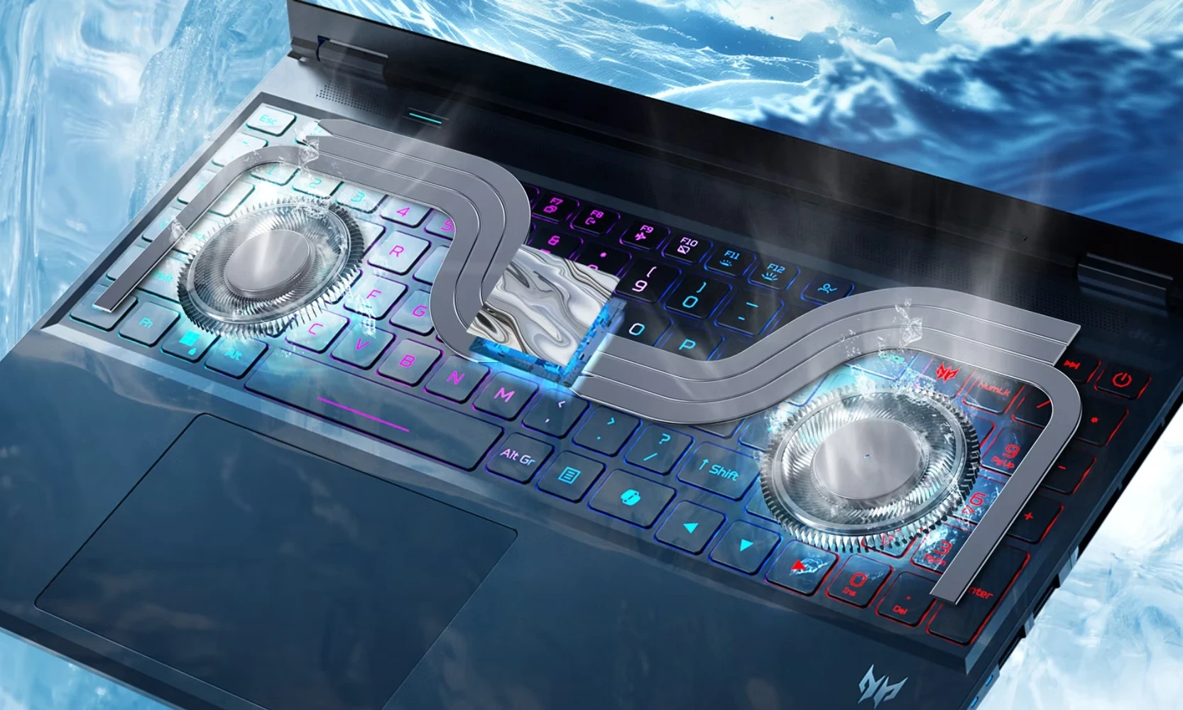 Pokročilé chladenie a pripojenie